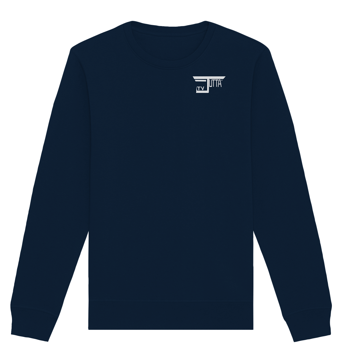 Jutta_tv Schriftzug - Organic Basic Unisex Sweatshirt