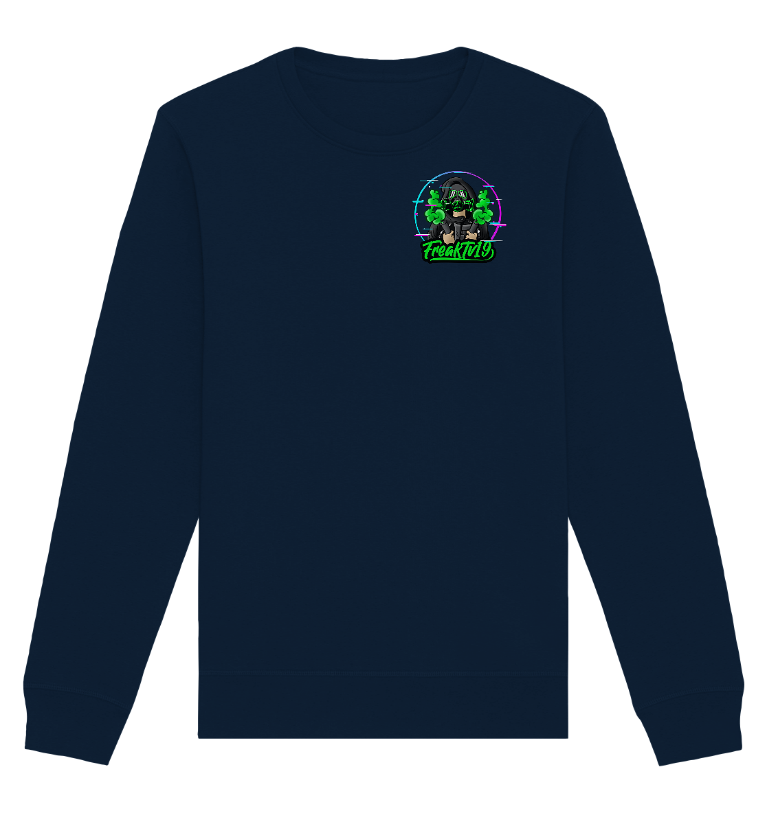 FreakTV19 Logo - Organic Basic Unisex Sweatshirt