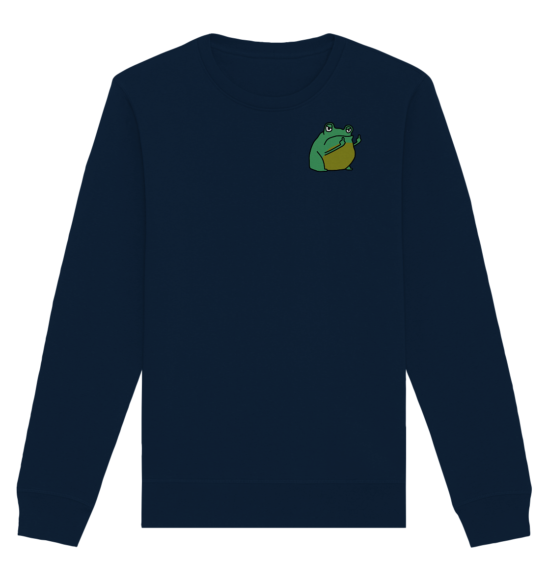 Aylana87 Kackfrosch - Organic Basic Unisex Sweatshirt