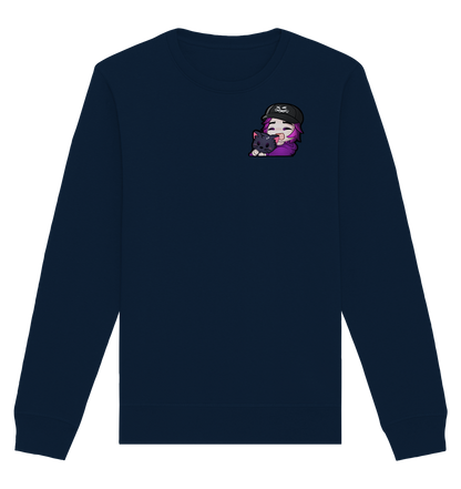 x3_kaspa Hug - Organic Basic Unisex Sweatshirt