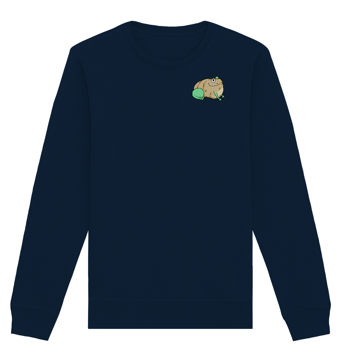 Aylana87 Kartoffelfrosch - Organic Basic Unisex Sweatshirt