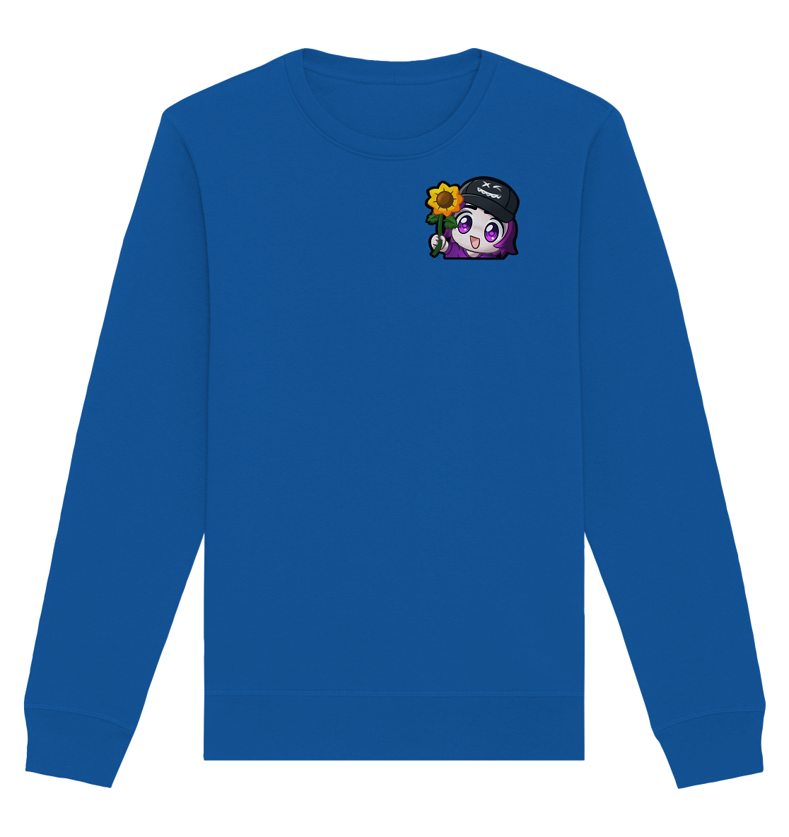 x3_kaspa Flower - Organic Basic Unisex Sweatshirt