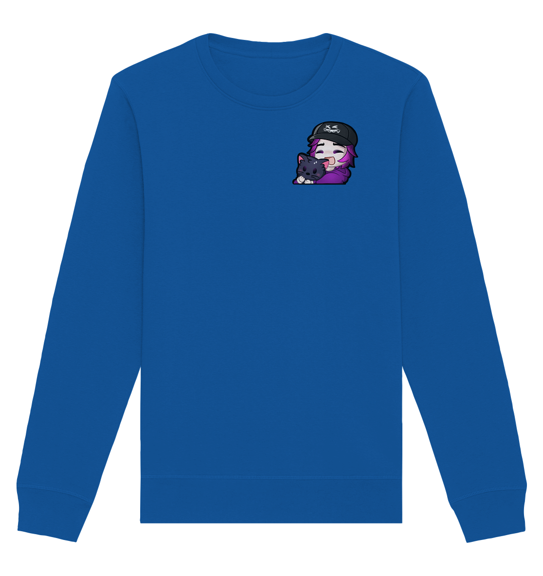 x3_kaspa Hug - Organic Basic Unisex Sweatshirt