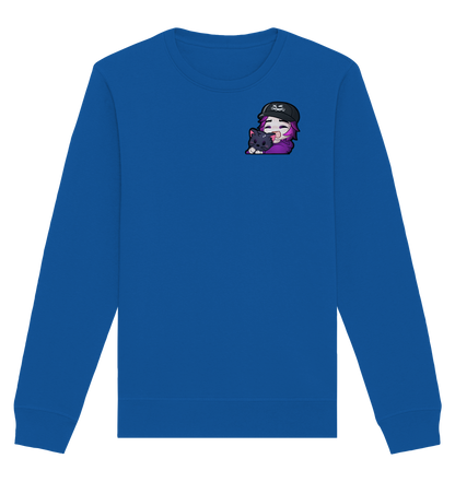 x3_kaspa Hug - Organic Basic Unisex Sweatshirt