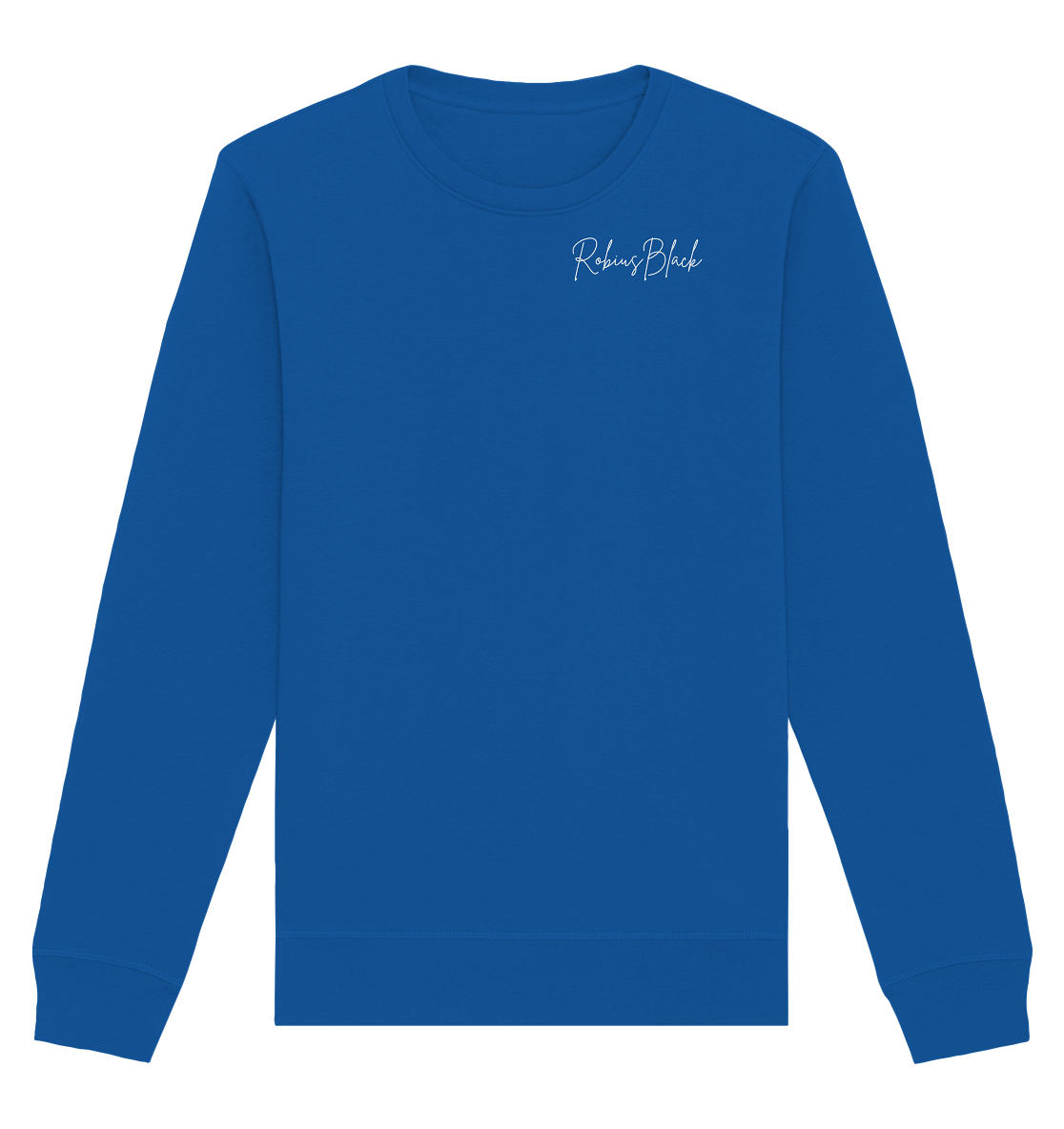 RobiusBlack Unterschrift - Organic Basic Unisex Sweatshirt