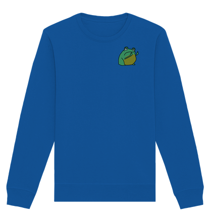 Aylana87 Kackfrosch - Organic Basic Unisex Sweatshirt