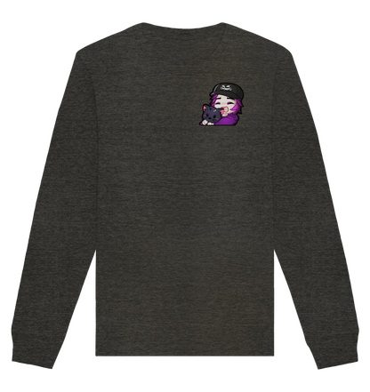 x3_kaspa Hug - Organic Basic Unisex Sweatshirt