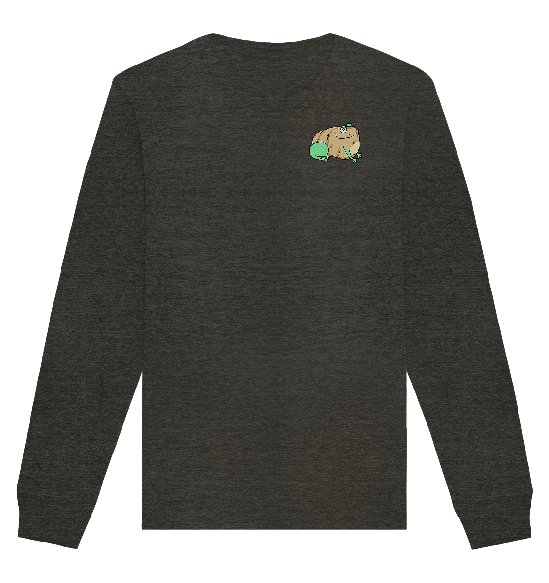 Aylana87 Kartoffelfrosch - Organic Basic Unisex Sweatshirt