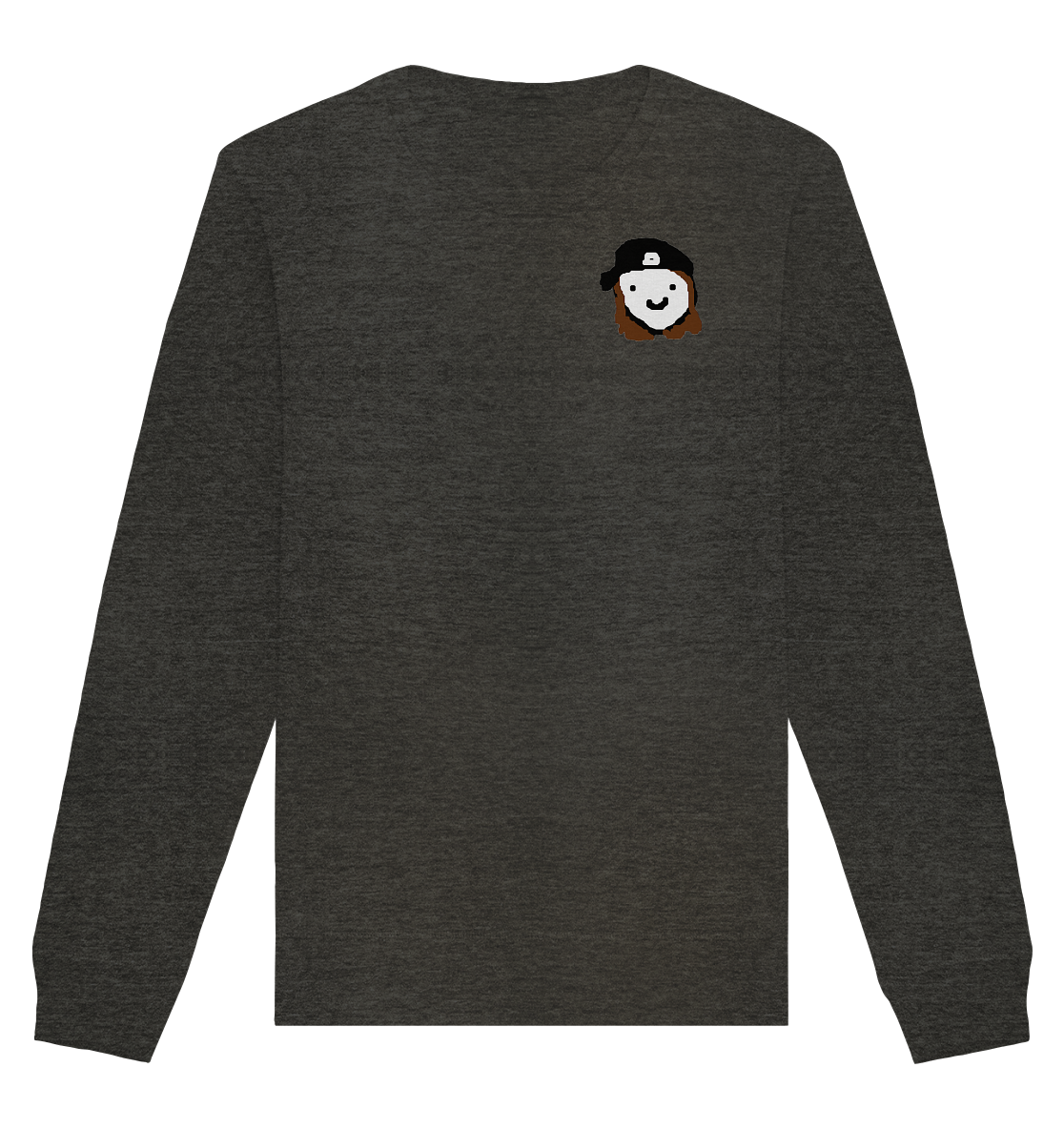 inVertLance Smile - Organic Basic Unisex Sweatshirt