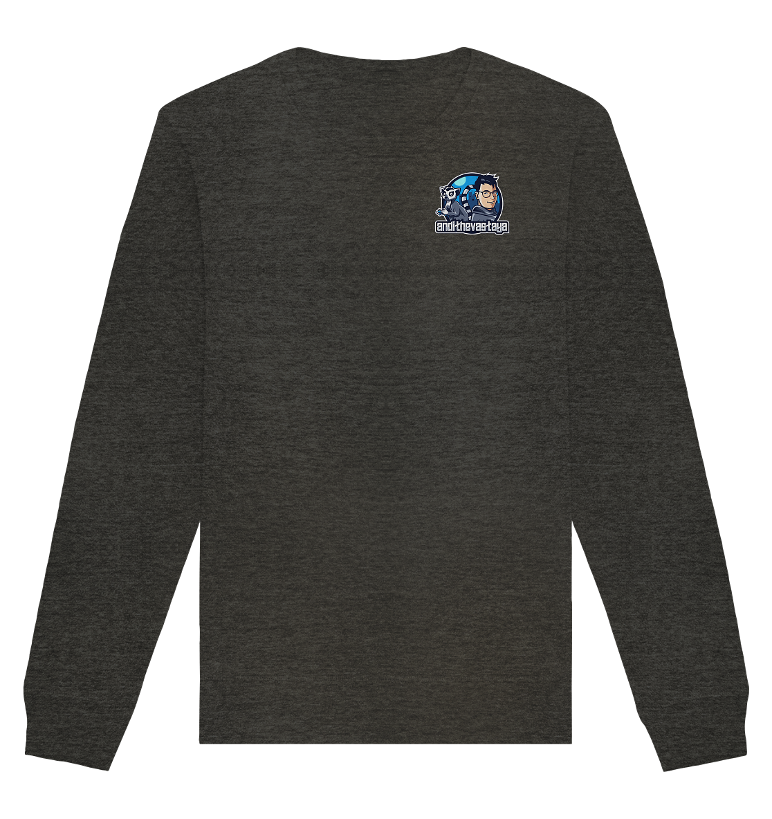AndiDerLemur Logo - Organic Basic Unisex Sweatshirt
