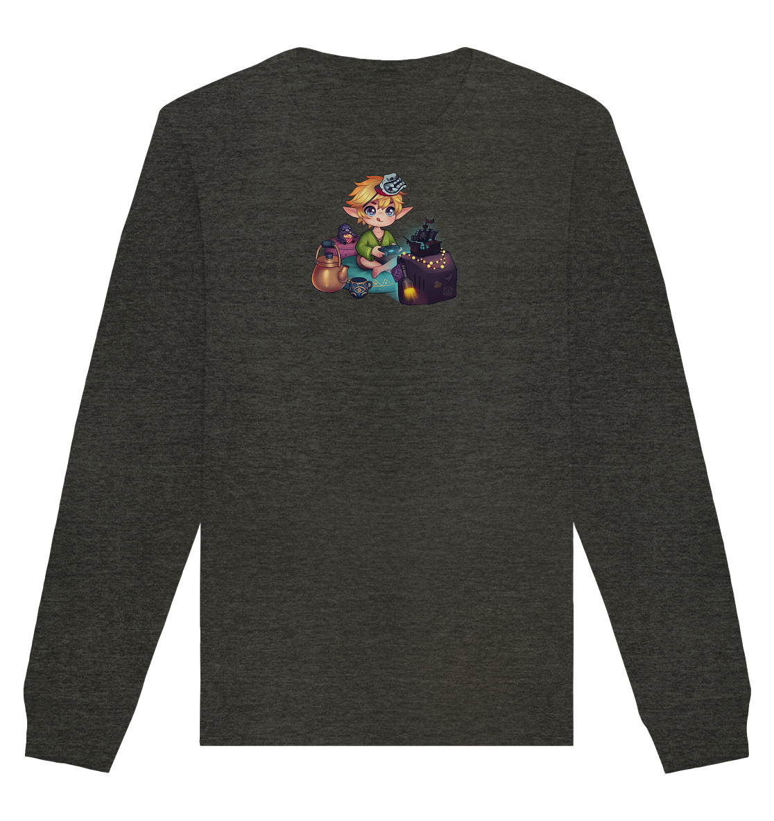 StefanBzockt Gamingroom - Organic Basic Unisex Sweatshirt