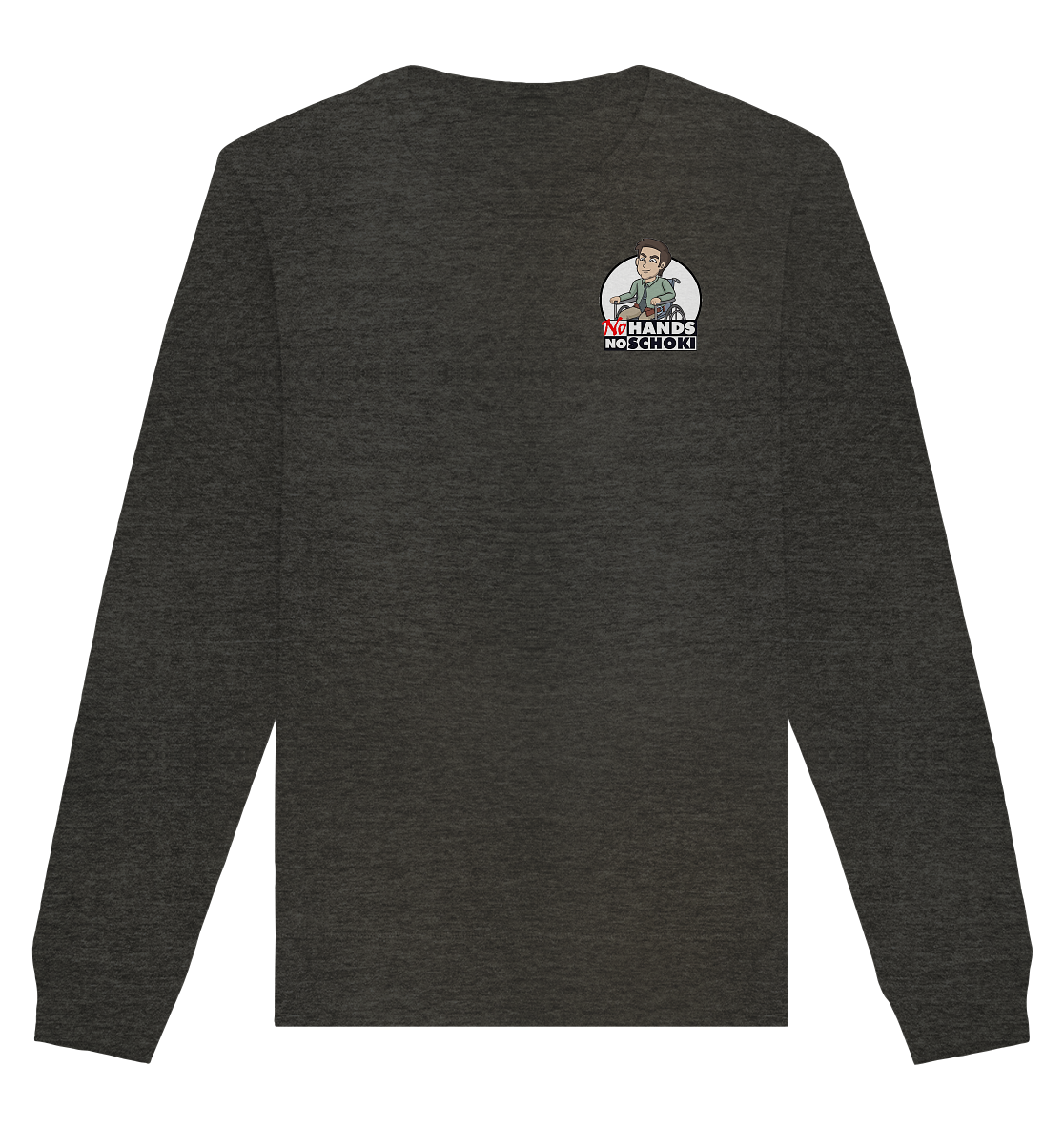 NoHandsNoSchoki Logo - Organic Basic Unisex Sweatshirt