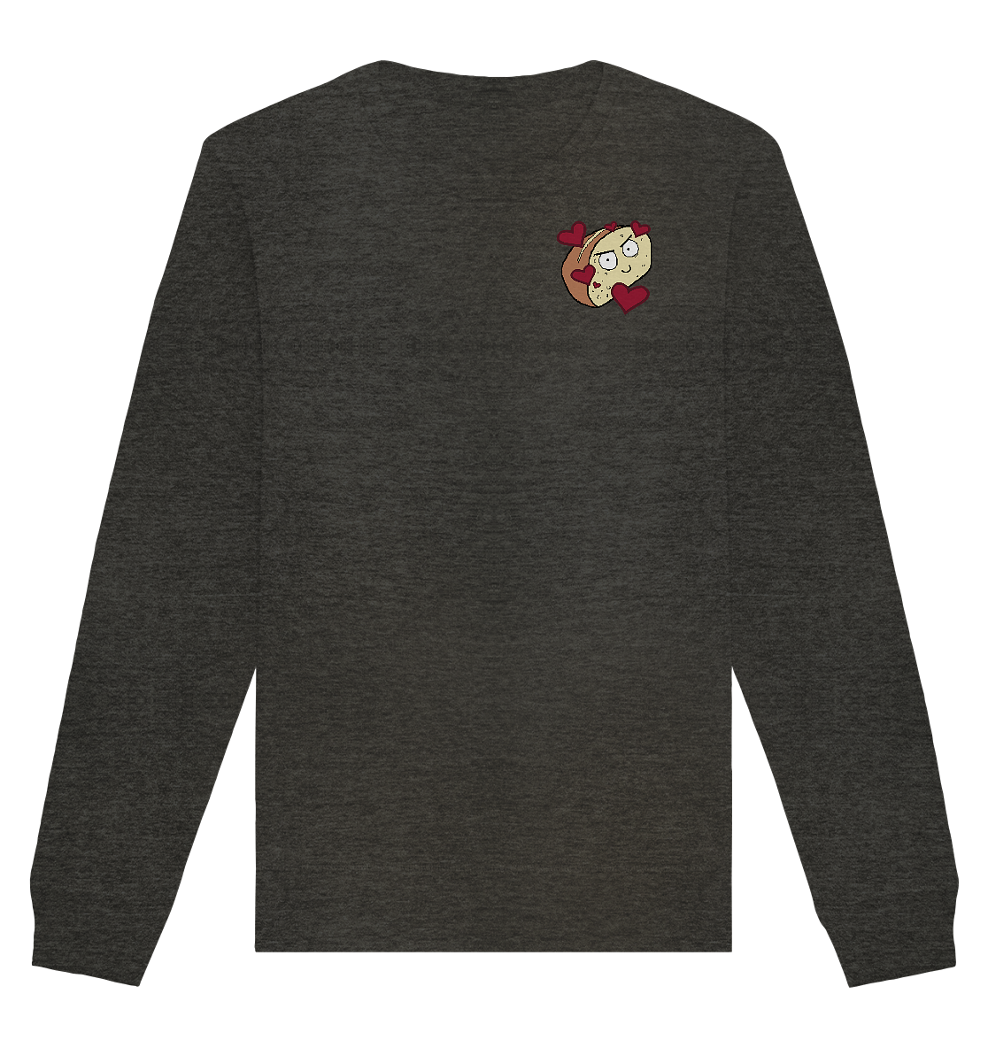 Aylana87 Herzbrot - Organic Basic Unisex Sweatshirt
