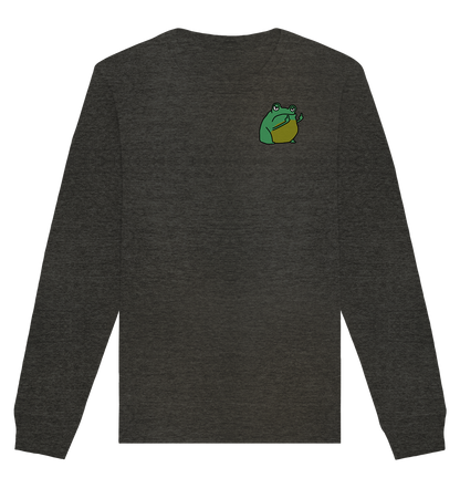 Aylana87 Kackfrosch - Organic Basic Unisex Sweatshirt