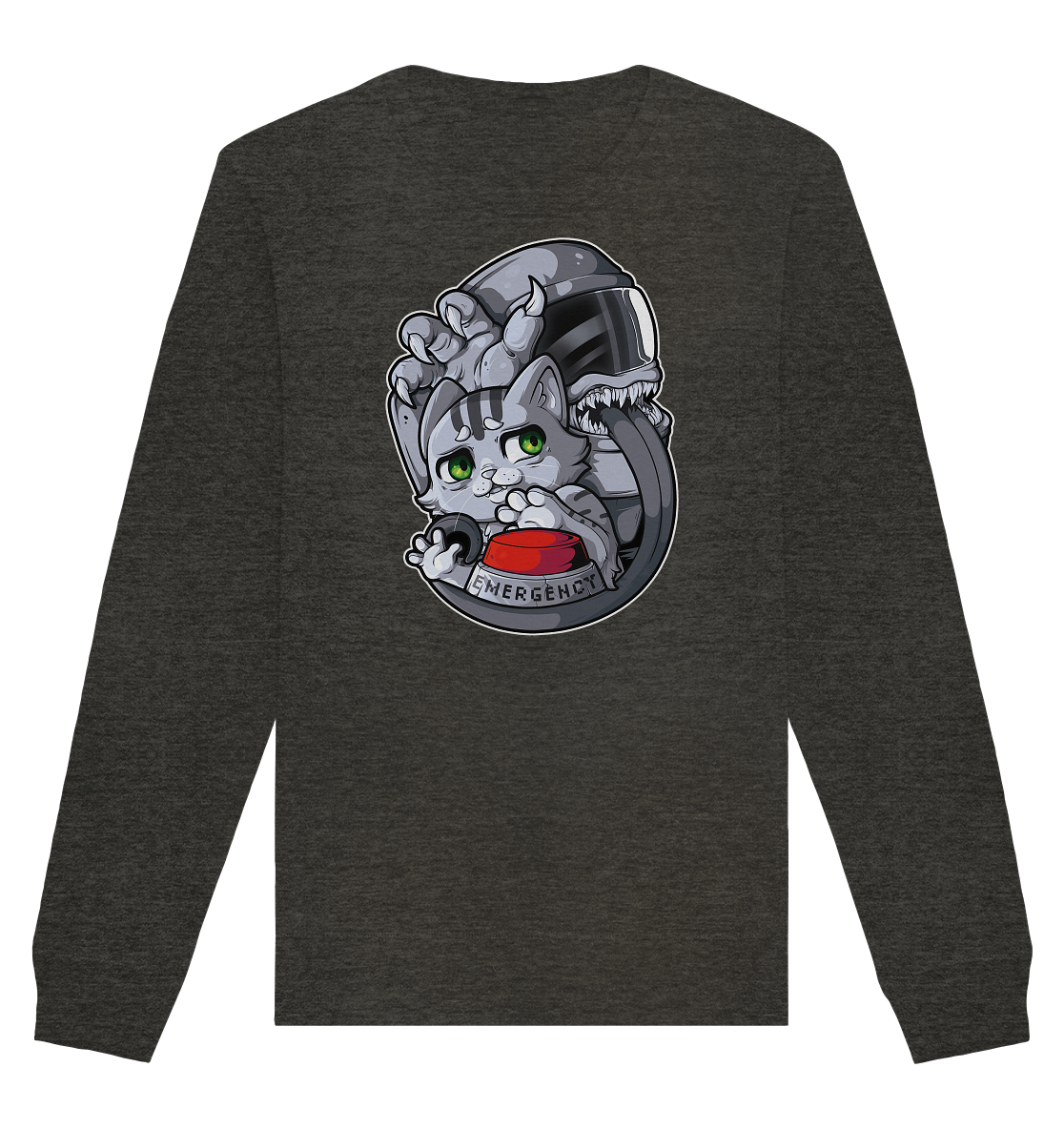 FeineKatze Among Kopf - Organic Basic Unisex Sweatshirt