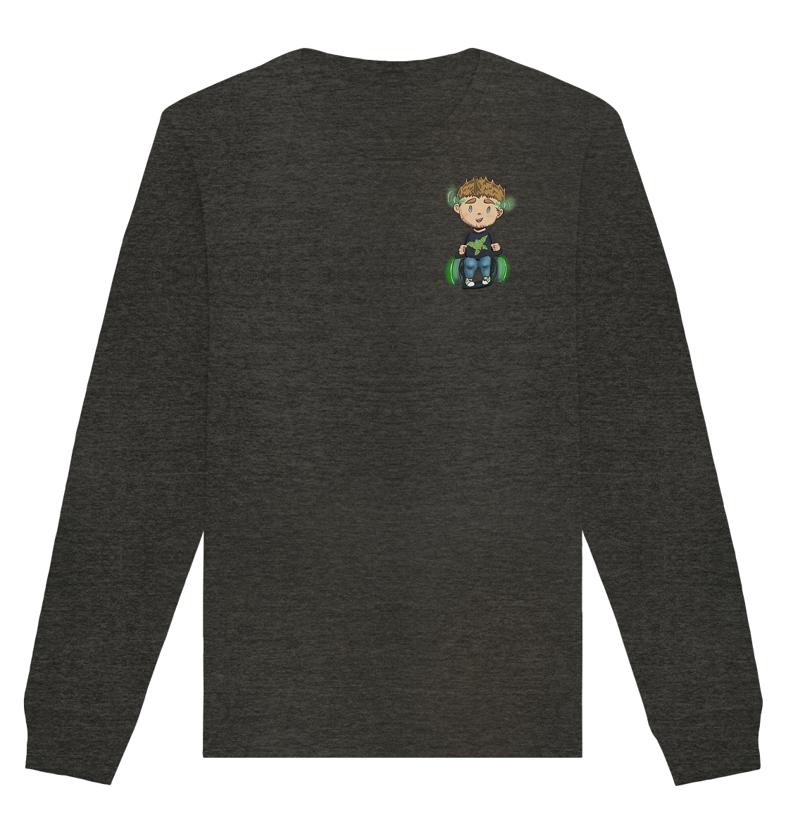 NoHandsNoSchoki Yoda - Organic Basic Unisex Sweatshirt