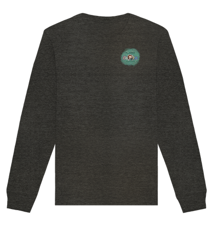 La_N00ba Logo - Organic Basic Unisex Sweatshirt