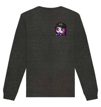 x3_kaspa Sip - Organic Basic Unisex Sweatshirt