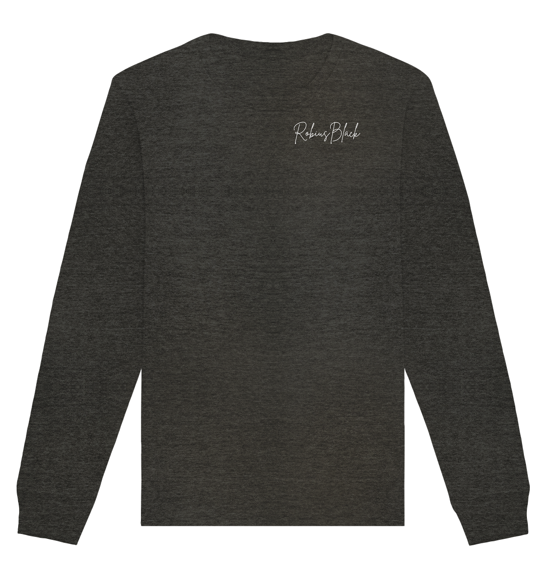 RobiusBlack Unterschrift - Organic Basic Unisex Sweatshirt