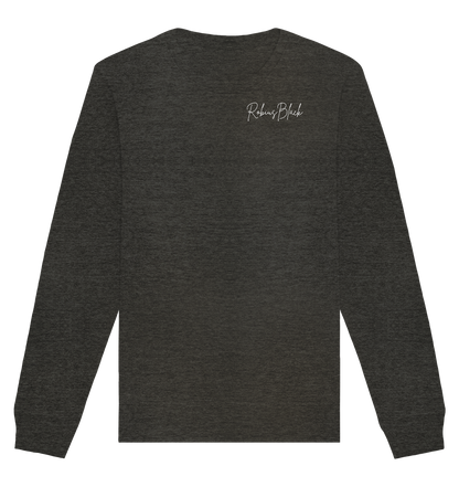 RobiusBlack Unterschrift - Organic Basic Unisex Sweatshirt