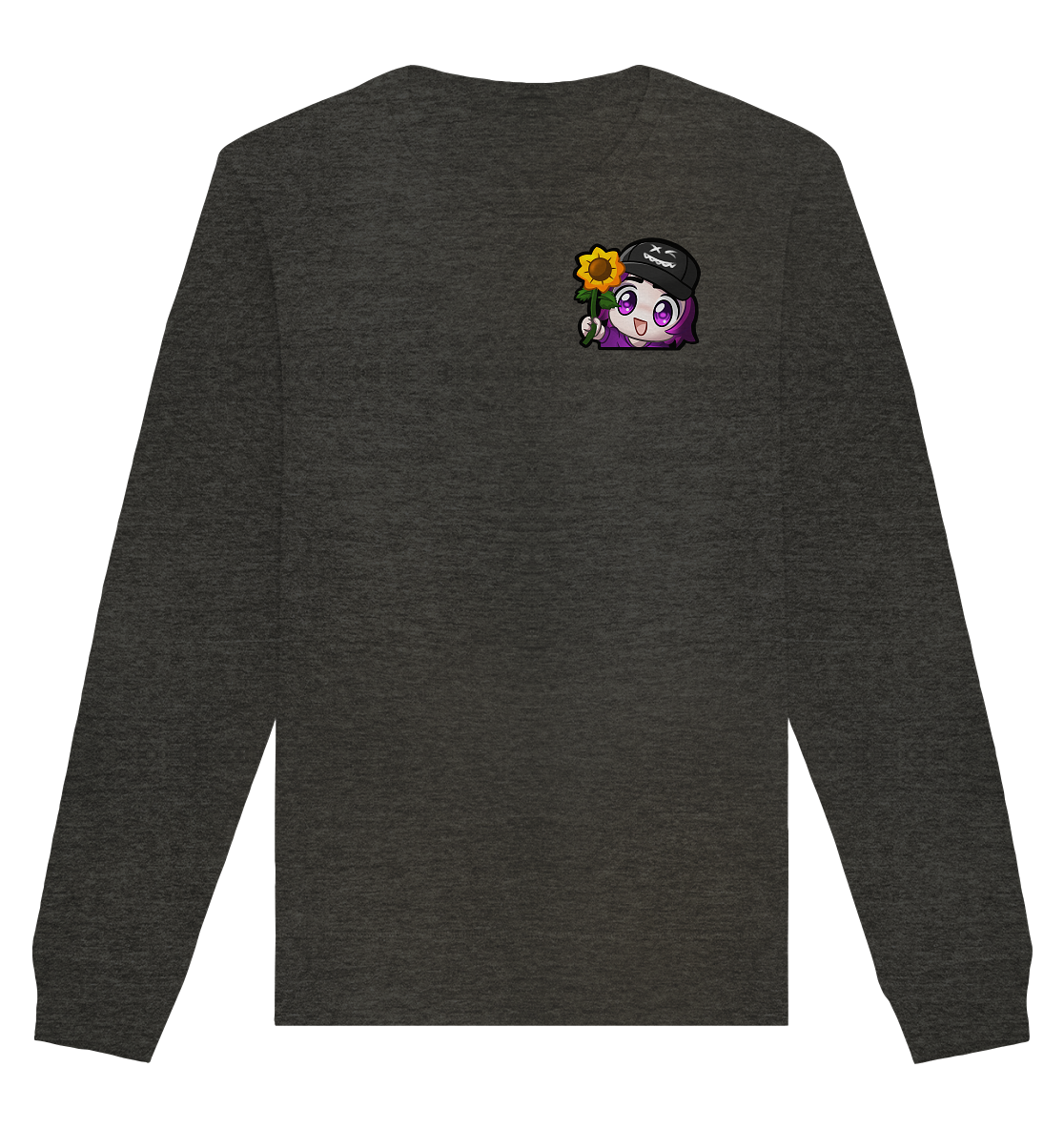 x3_kaspa Flower - Organic Basic Unisex Sweatshirt