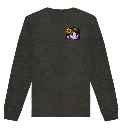 x3_kaspa Flower - Organic Basic Unisex Sweatshirt