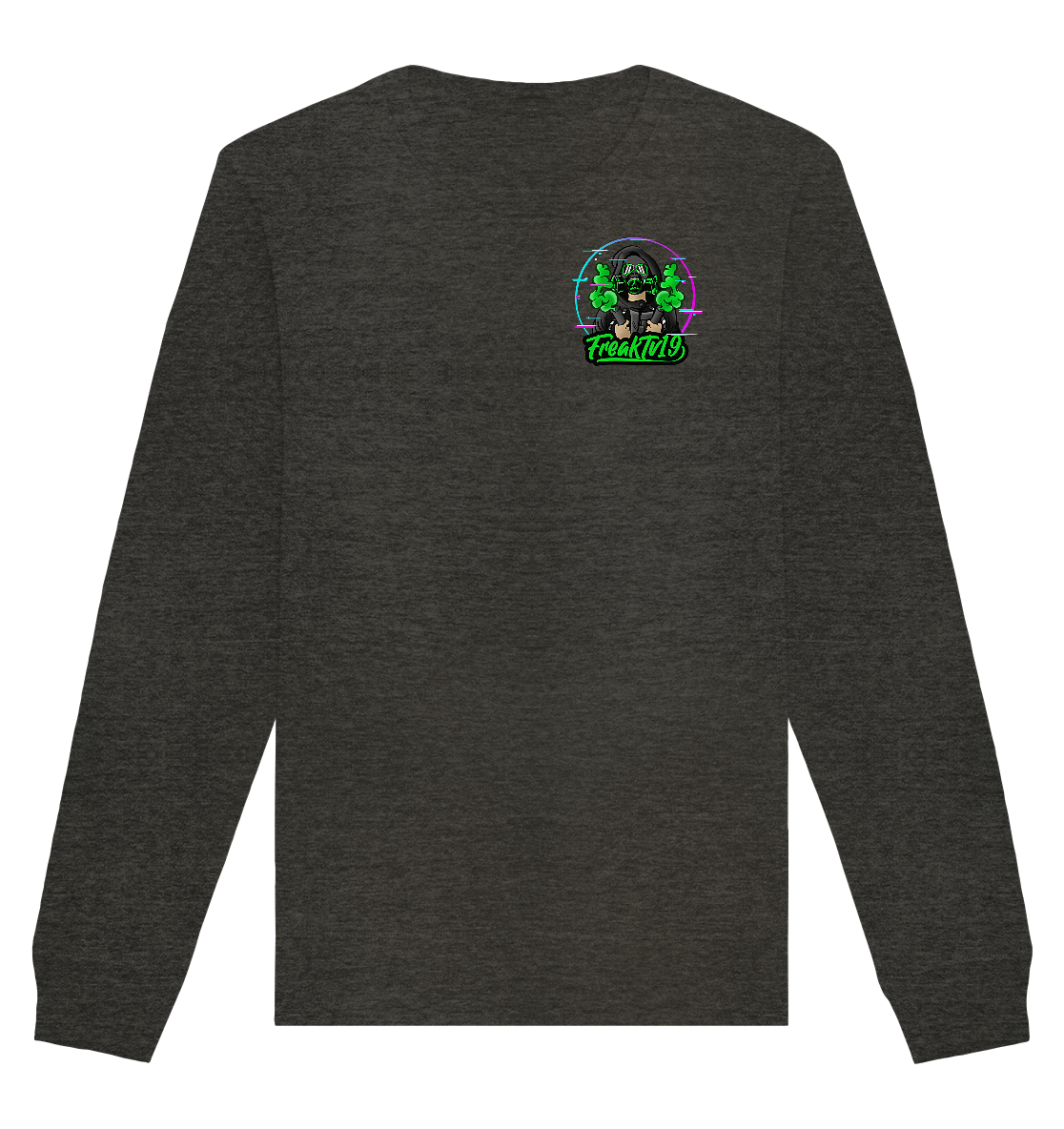 FreakTV19 Logo - Organic Basic Unisex Sweatshirt