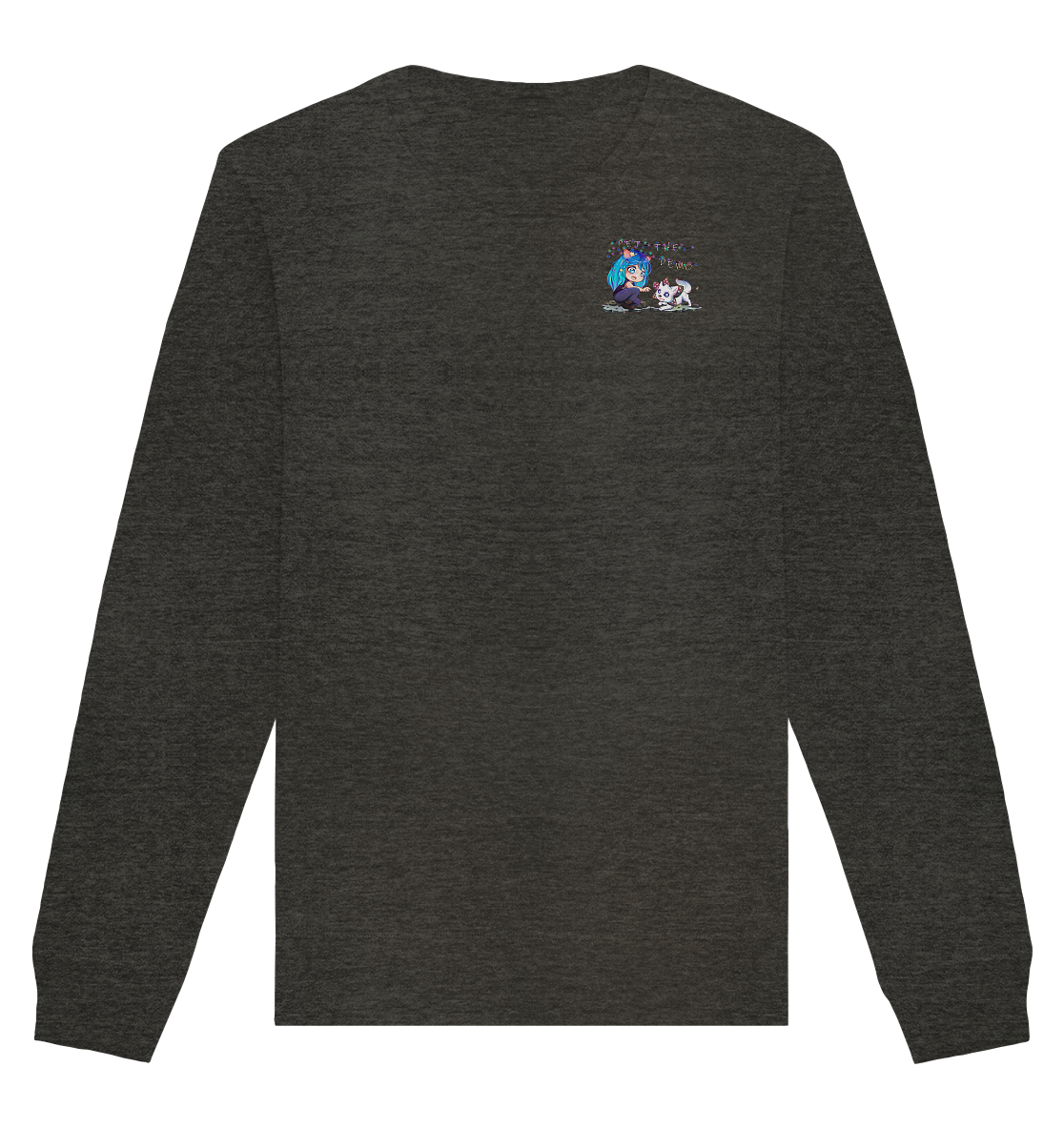 Vuipecula PetTheDemo - Organic Basic Unisex Sweatshirt