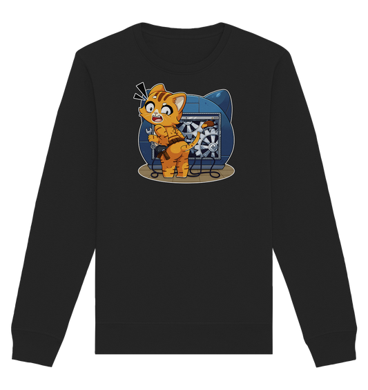 FeineKatze nix Create - Organic Basic Unisex Sweatshirt