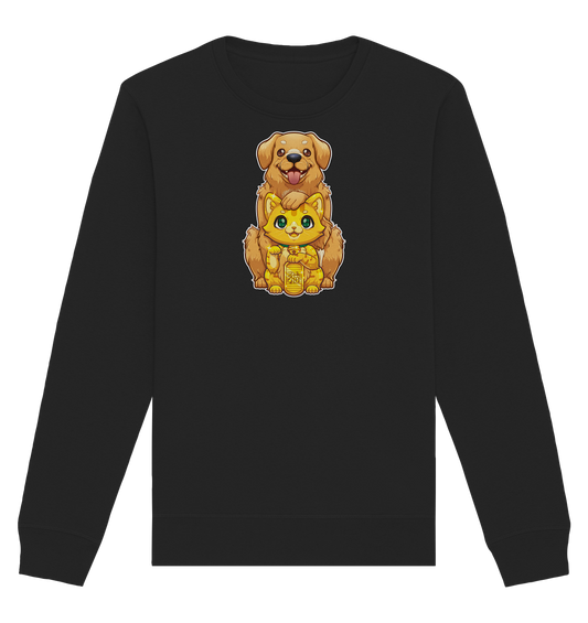 FeineKatze Goldig - Organic Basic Unisex Sweatshirt