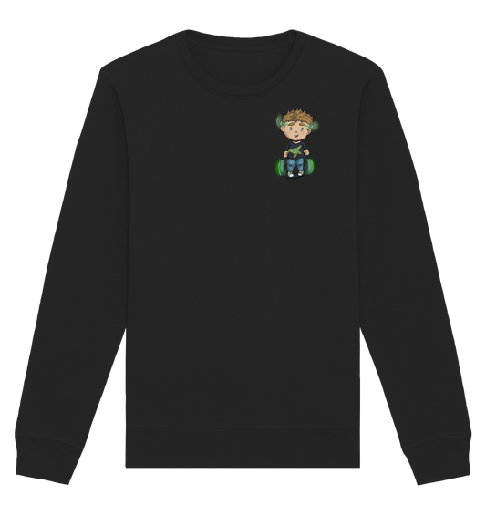 NoHandsNoSchoki Yoda - Organic Basic Unisex Sweatshirt