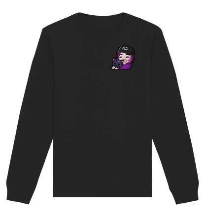 x3_kaspa Hug - Organic Basic Unisex Sweatshirt