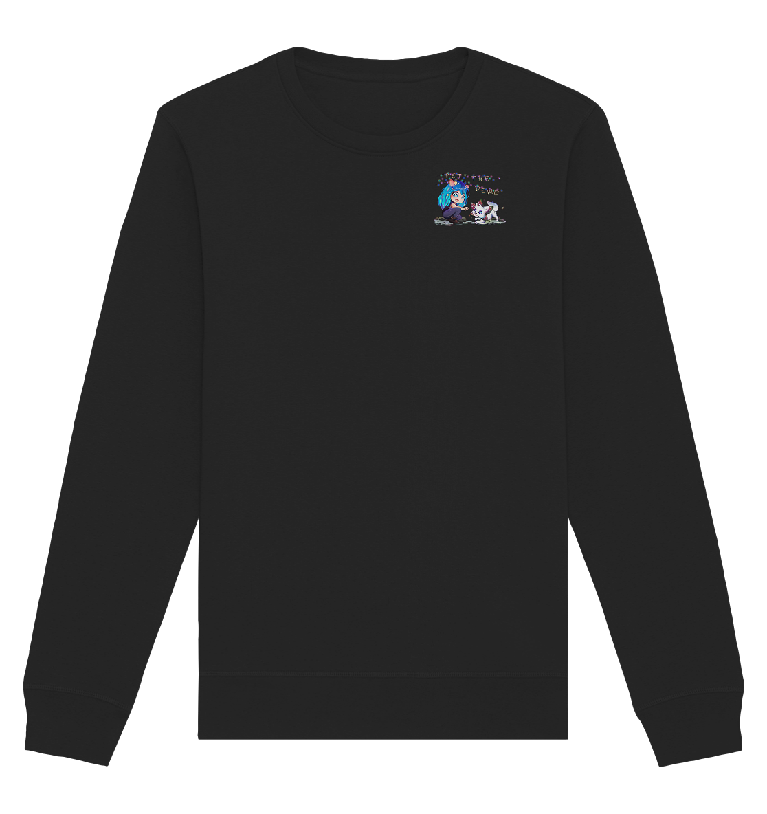 Vuipecula PetTheDemo - Organic Basic Unisex Sweatshirt