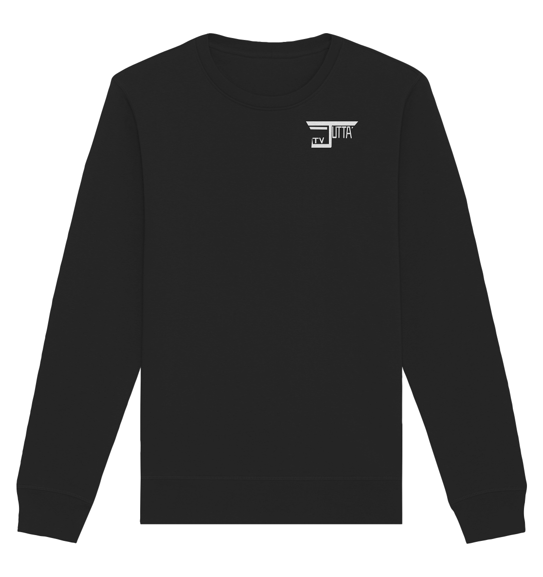 Jutta_tv Schriftzug - Organic Basic Unisex Sweatshirt