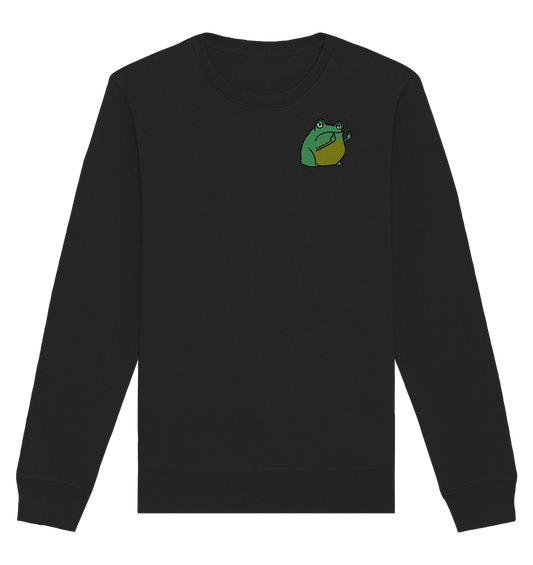 Aylana87 Kackfrosch - Organic Basic Unisex Sweatshirt