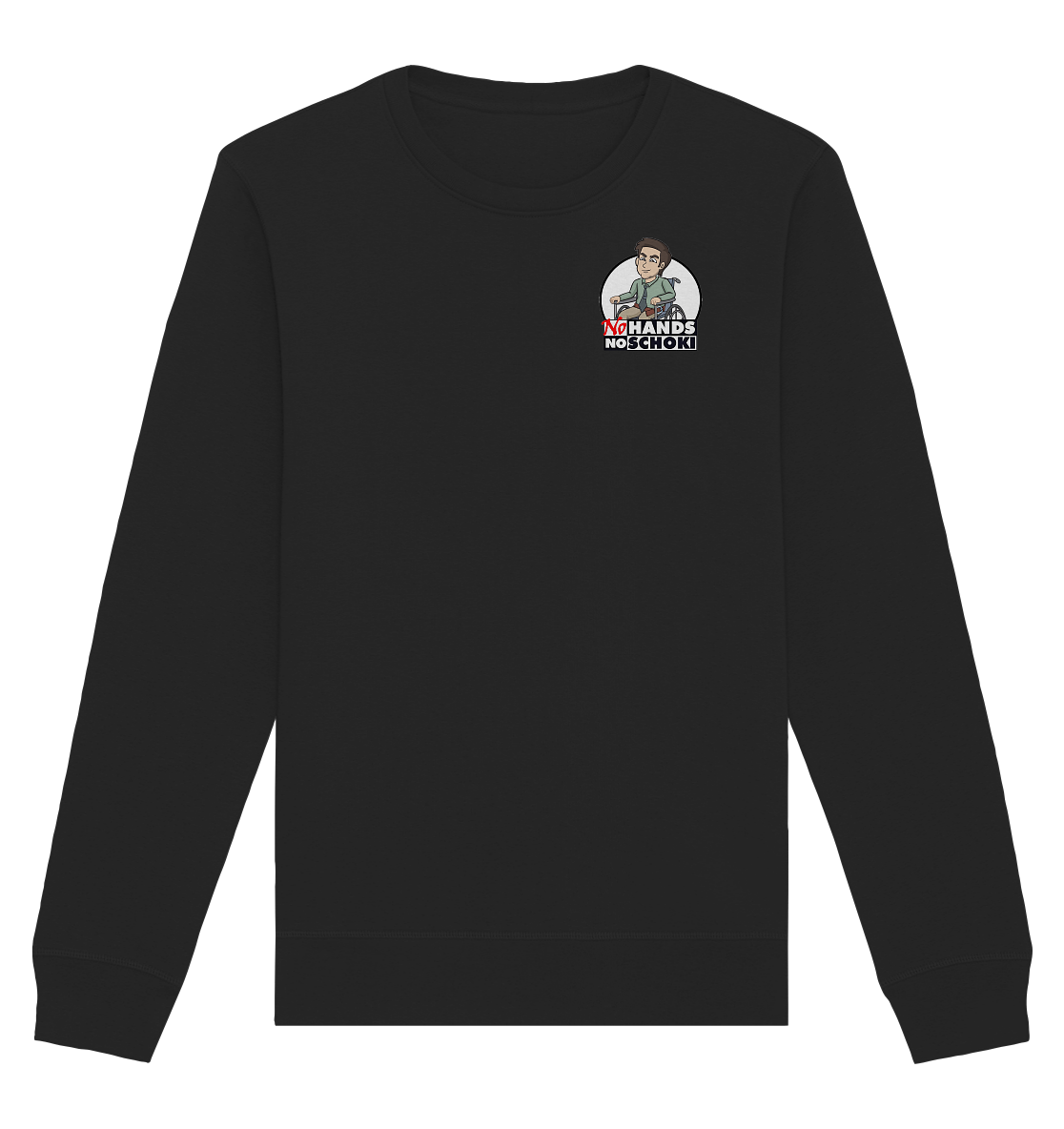 NoHandsNoSchoki Logo - Organic Basic Unisex Sweatshirt