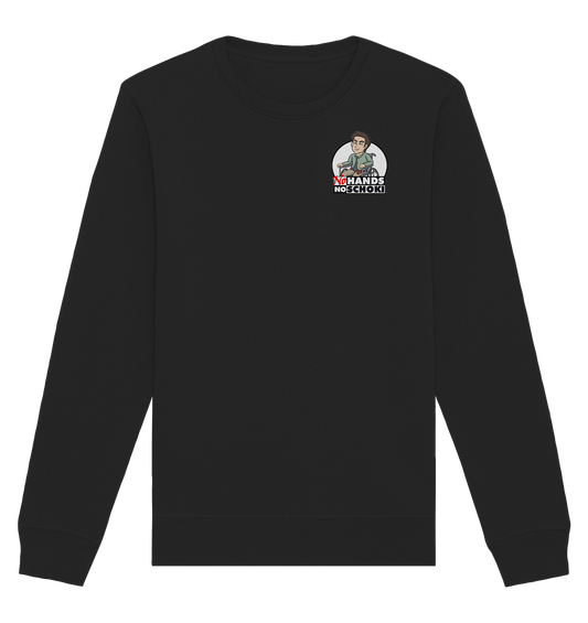 NoHandsNoSchoki Logo - Organic Basic Unisex Sweatshirt