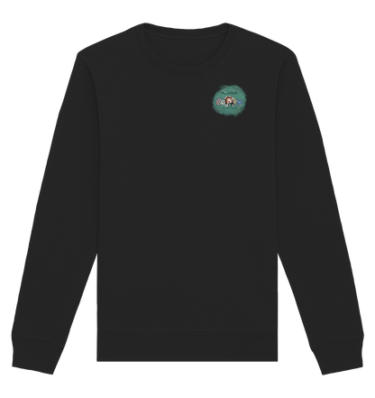La_N00ba Logo - Organic Basic Unisex Sweatshirt