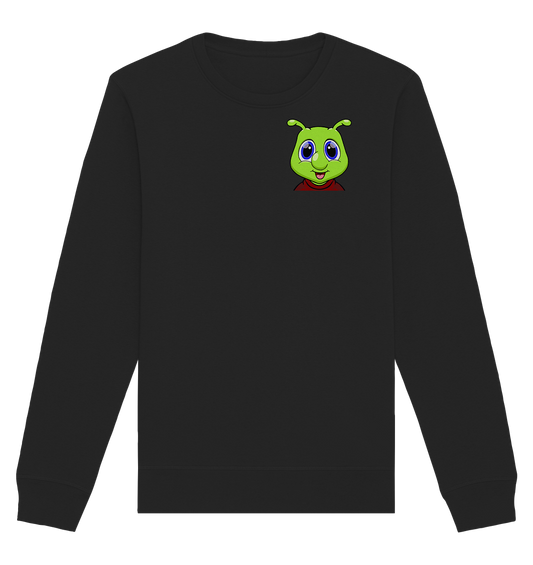 Raupi Face - Organic Basic Unisex Sweatshirt