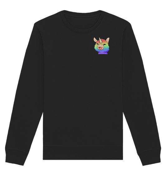 FlauschigTV Rainbow - Organic Basic Unisex Sweatshirt