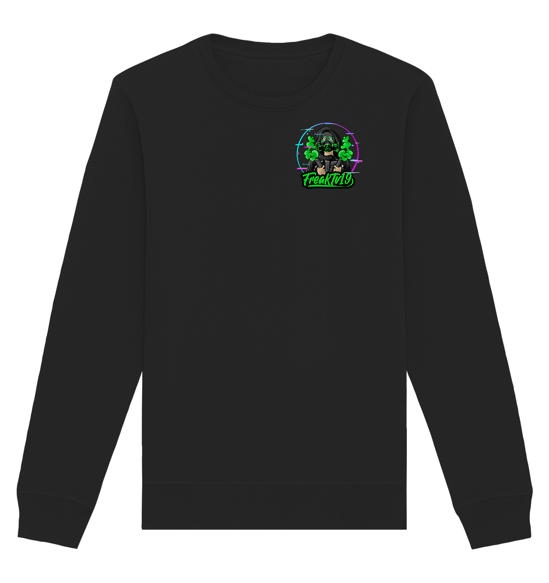 FreakTV19 Logo - Organic Basic Unisex Sweatshirt