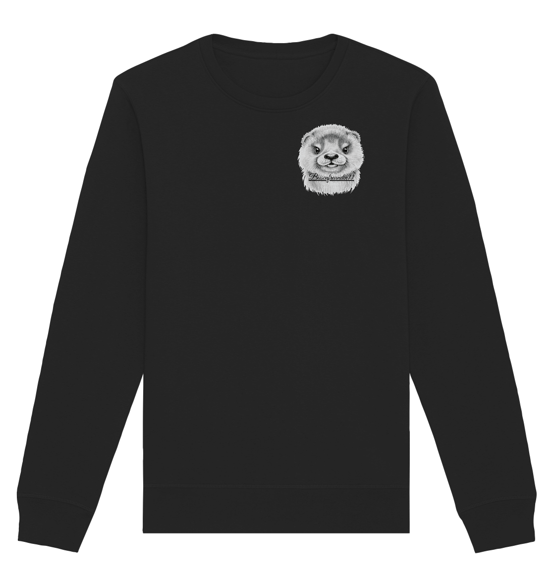 Busenfreundin11 Logo - Organic Basic Unisex Sweatshirt