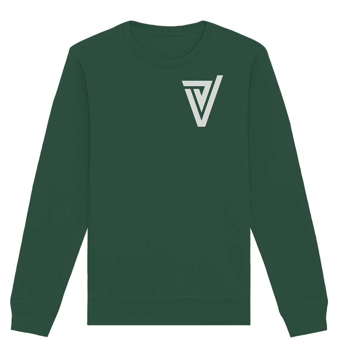 Verdipwnz Logo - Organic Basic Unisex Sweatshirt