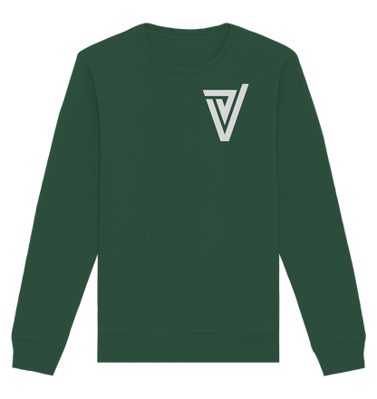 Verdipwnz Logo - Organic Basic Unisex Sweatshirt