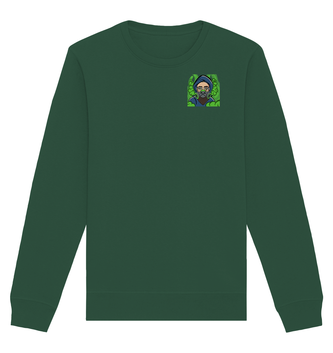 Adropon Mask - Organic Basic Unisex Sweatshirt