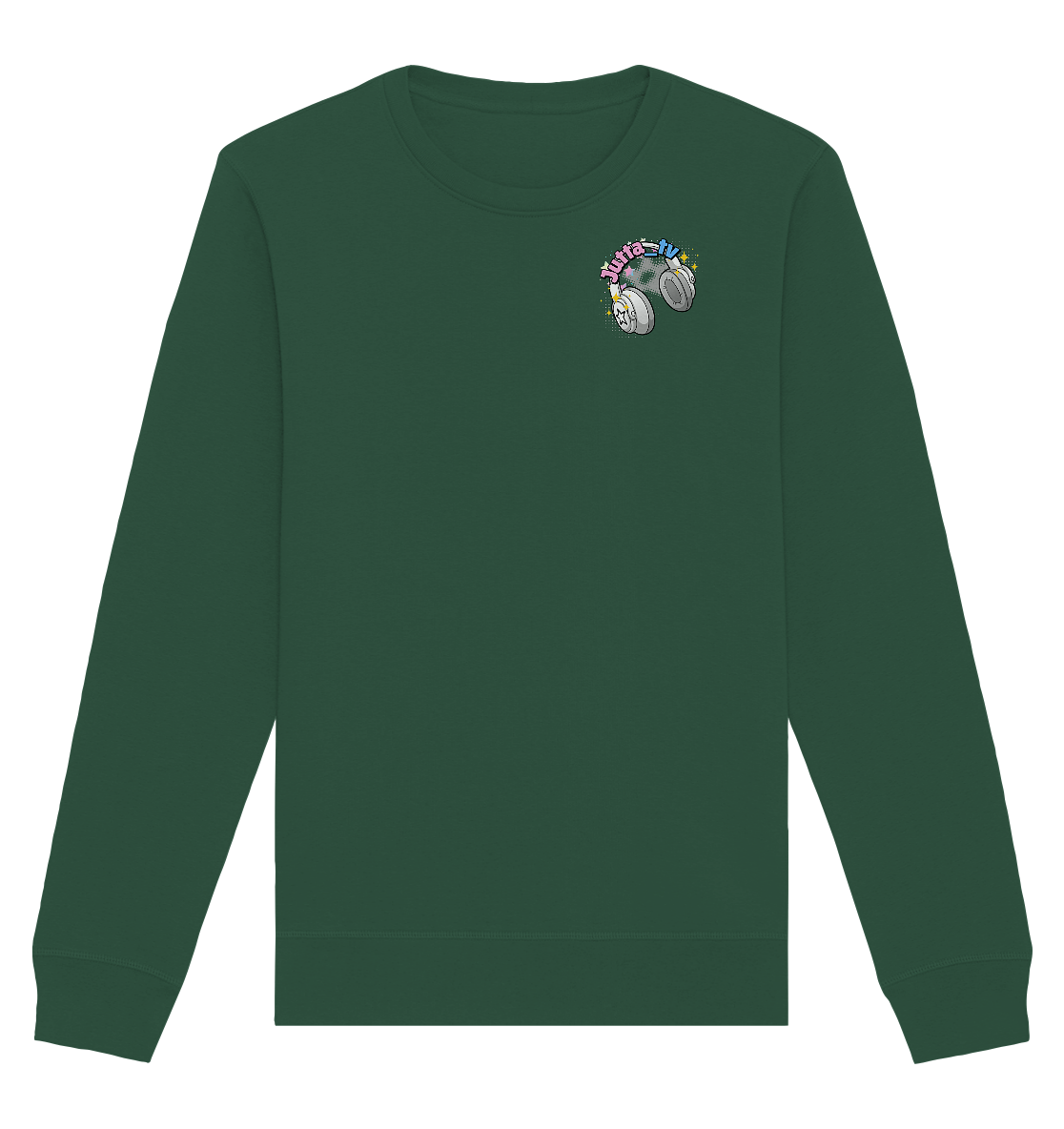 Jutta_tv Logo2 - Organic Basic Unisex Sweatshirt