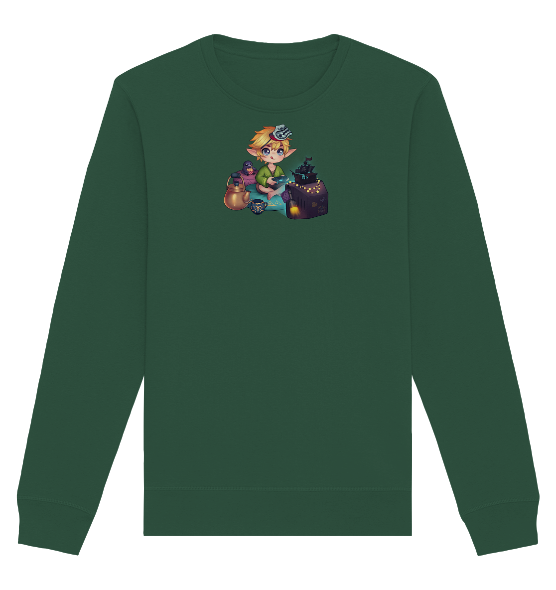 StefanBzockt Gamingroom - Organic Basic Unisex Sweatshirt