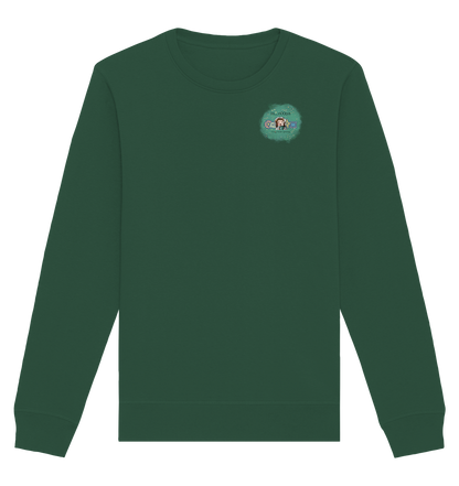 La_N00ba Logo - Organic Basic Unisex Sweatshirt