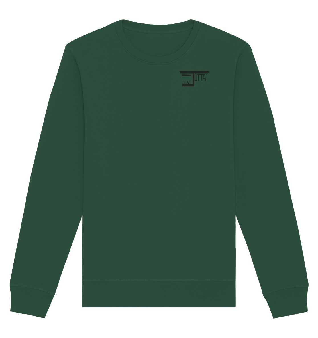 Jutta_tv Schriftzug - Organic Basic Unisex Sweatshirt