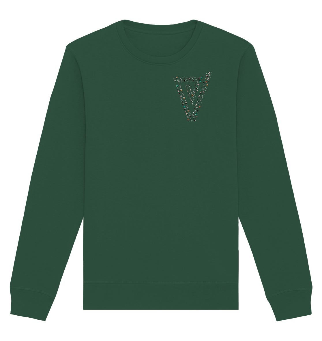 Verdipwnz Emotes - Organic Basic Unisex Sweatshirt